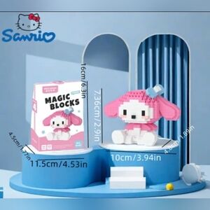 NEW! Sanrio Magic Blocks Set - Melody Legos Super Cute!